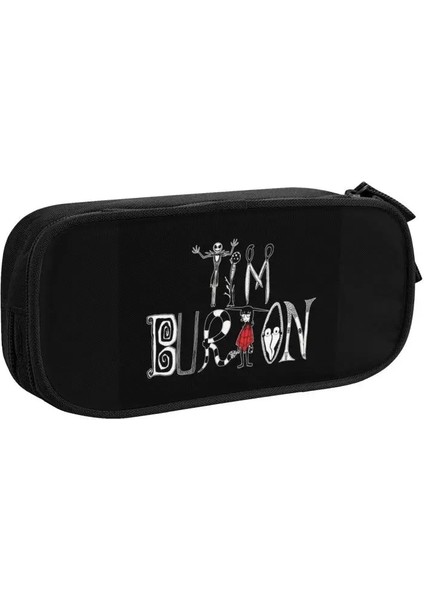 No.20 Tarzı Kore Tim Burton Alfabe Kalem Kutuları Kız Erkek Özel Cadılar Bayramı Gotik Film Büyük Kapasiteli Kalem Çantası Kutusu Kırtasiye (Yurt Dışından) modelleri