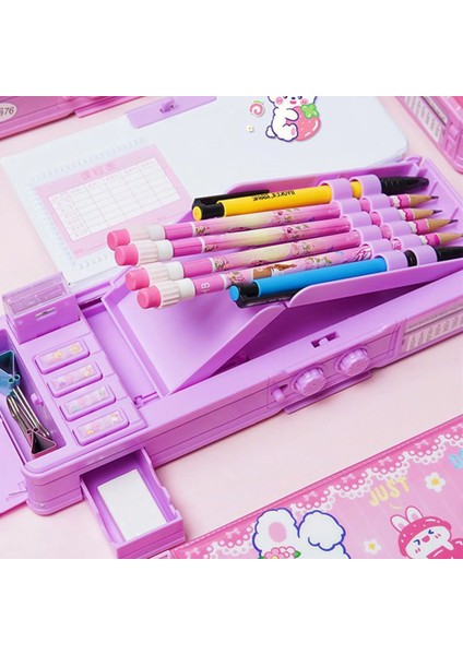 F Tarzı Pop Up Karikatür Kalem Kutusu Çok Fonksiyonlu Kırtasiye Organizatör Kutusu Kızlar ve Gençler Için Doğum Günü Hediyesi Fl (Yurt Dışından) fırsatları