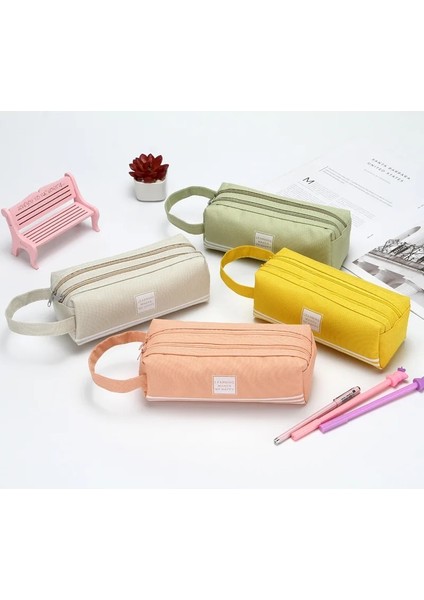 Pembe Tarzı Taşınabilir Büyük Kapasiteli Kalem Kutusu Sevimli Kırtasiye Okul Torbalar Kızlar Için Okula Dönüş Kalem Çantası Kalem Kutusu (Yurt Dışından) modelleri