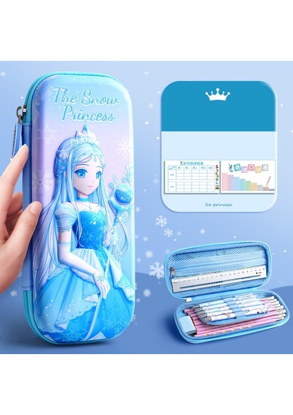 No.8 Tarzı 3D Eva Unicorn Sevimli Kalem Kutusu Karikatür Kırtasiye Kutusu Kalem Saklama Torbaları Büyük Kapasiteli Öğrenci Kalem Kutusu Okul Malzemeleri Hediyeler (Yurt Dışından) fırsatları