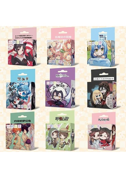 No.18 Tarzı 1.5cm * 5m Anime Washi Bant Yapışkan Bant Dıy Scrapbooking Sticker Etiket Maskeleme Bandı (Yurt Dışından) fırsatları