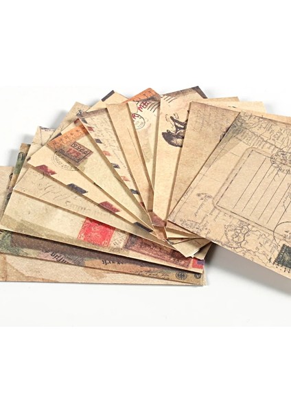 9,5x7,2 cm Stili Lot Zarf Sevimli Mini Zarflar Vintage Avrupa Tarzı Kart Hediye Zarf Için Noel Davetiye Zarfları (Yurt Dışından) modelleri