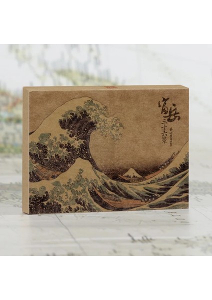 Katsushikahokusai Stili 30 Yapraklık Sanat Müzesi Serisi Ünlü Sanatçılar Ingilizce Kartpostallar Zarflar Sanat Eseri Kartpostallar Monet, Picasso, Van Gogh'un Eserleri (Yurt Dışından)