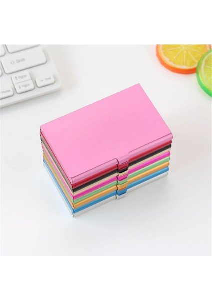 Altın Tarzı Lazer Kazınmış Logo Paslanmaz Çelik Alüminyum Metal Kasa Kutu Iş Kımlık Adı Kredi Kartı Tutucu Kapak Adı Kart Kart Kılıfı (Yurt Dışından) modelleri