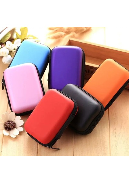 NO.186 Tarzı Tip Eva Kulaklık Tel Düzenleyici Kutusu Bozuk Para Cüzdanı Kulaklık USB Kablosu Koruyucu Kılıf Saklama Kutusu Cüzdan Kılıfı Çanta Konteyner (Yurt Dışından) modelleri