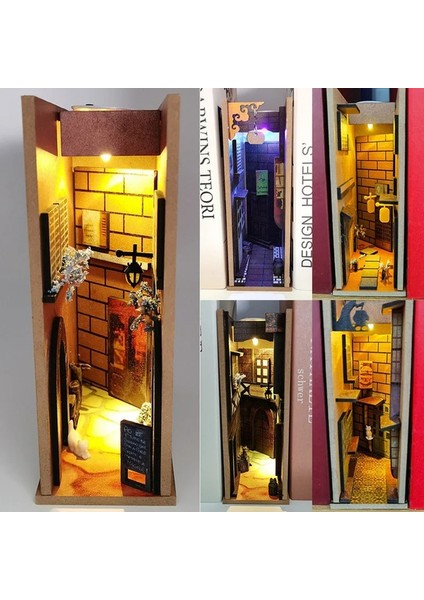 D Tarzı Kitaplık Ekleme Kutusu Kitap Ayracı Masaüstü Organizatör Kaymaz Kitaplık Dekor Ev Odası Dekor Için Dekoratif Kitaplar (Yurt Dışından) fiyatları