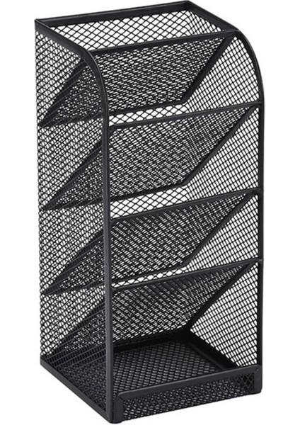 Yeşil Stil Örgü Kırtasiye Caddy Masaüstü Organizatör Depolama Için 4 Yuvalı Renkli Kalem Boya Kalemi Boya Fırçaları Sanat Stüdyosu Ofis (Yurt Dışından) fiyatları