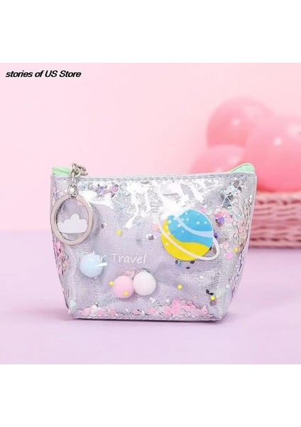 No.4 Stili Ins Yaratıcı Gezegen Yıldızlı Gökyüzü Quicksand Kalem Kutusu Kawaii Kırtasiye Çantası Okul Kalem Malzemeleri Kalem Kılıfı Öğrenci Kırtasiye (Yurt Dışından)