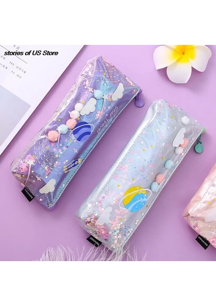 No.4 Stili Ins Yaratıcı Gezegen Yıldızlı Gökyüzü Quicksand Kalem Kutusu Kawaii Kırtasiye Çantası Okul Kalem Malzemeleri Kalem Kılıfı Öğrenci Kırtasiye (Yurt Dışından) fiyatları