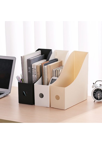 Bej Tarzı Ofis Belge Dosya Saklama Kutusu Katlanır Masaüstü Organizatör Çok Fonksiyonlu Kitaplar Kalem Çeşitli Eşyalar Saklama Kutusu Ofis Malzemeleri (Yurt Dışından) modelleri