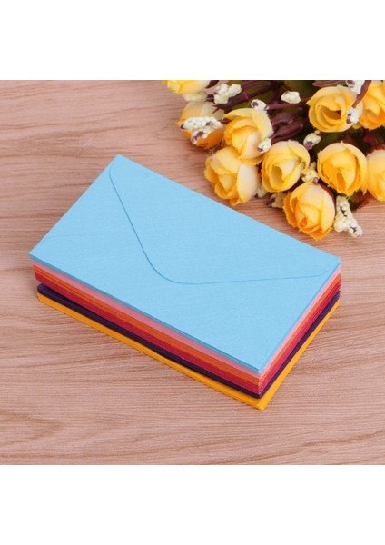 Mor Tarzı Retro Boş Mini Kağıt Zarflar Düğün Davetiyesi Tebrik Kartları Hediye (Yurt Dışından)
