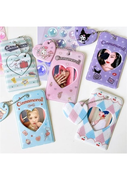 Yeni B Stili Skysonıc Pvc Kawaii Tavşan Ayı Idol Fotoğraf Kartları Depolama Anahtarlıklar Tatlı Kızlar Otobüs Kart Sahibinin Kore Sevimli Öğrenci Kırtasiye (Yurt Dışından) fiyatları
