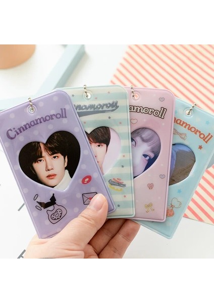 Yeni B Stili Skysonıc Pvc Kawaii Tavşan Ayı Idol Fotoğraf Kartları Depolama Anahtarlıklar Tatlı Kızlar Otobüs Kart Sahibinin Kore Sevimli Öğrenci Kırtasiye (Yurt Dışından) modelleri
