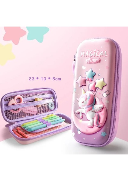 B1 Stili 3D Eva Unicorn Sevimli Kalem Kutusu Karikatür Kırtasiye Kutusu Kız Renkli Kalem Kutusu Öğrenci Kalem Kutusu Okul Malzemeleri Hediyeler ipad Durumda (Yurt Dışından)