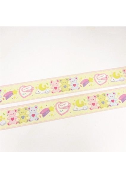 No.14 Tarzı 5 M Kawaii Japon Retro Ayı Kız Kağıt Yapışkan Bant Maskeleme Washi Bant Planlayıcısı El Hesabı Dıy Dekoratif Bant Kırtasiye (Yurt Dışından) modelleri