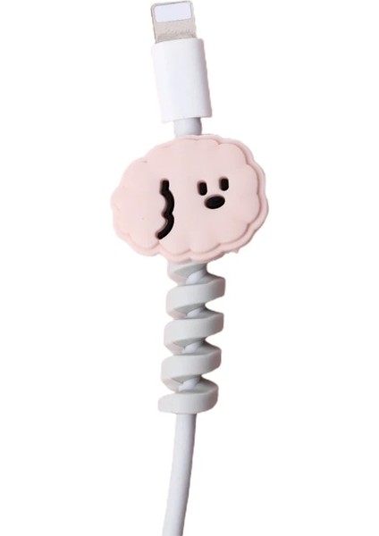 No.14 Tarzı Sevimli Karikatür Kablo Koruyucu Isırıkları Tel Organizatör Sarıcı Tasarrufu USB Şarj Kablosu Veri Hattı Kulaklık Kablosu Koruyucu Kapak (Yurt Dışından)