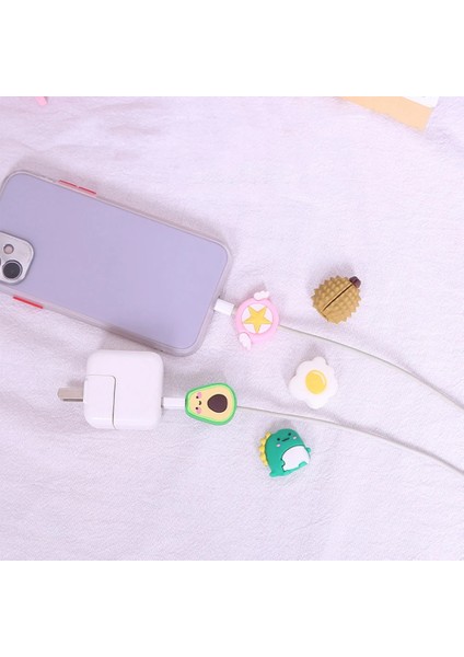 No.14 Tarzı Sevimli Karikatür Kablo Koruyucu Isırıkları Tel Organizatör Sarıcı Tasarrufu USB Şarj Kablosu Veri Hattı Kulaklık Kablosu Koruyucu Kapak (Yurt Dışından) indirimleri