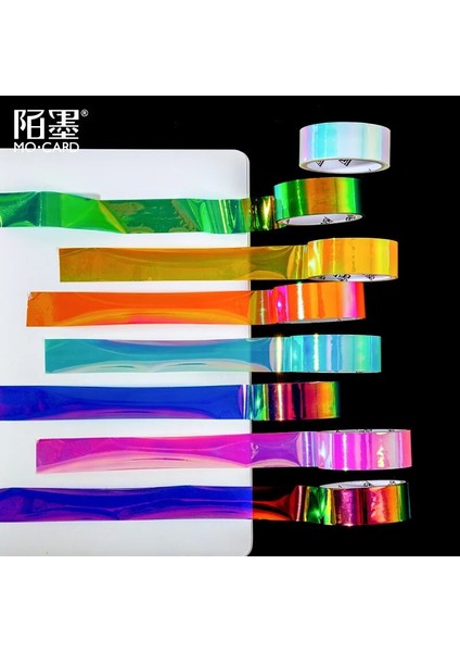 No.4 Tarzı Galaxy Işık Yılı Serisi Gökkuşağı Lazer Planlayıcısı El Kitabı Dekoratif Washi Maskeleme Bandı Okul Malzemeleri Kırtasiye Albümü Çıkartmalar (Yurt Dışından) fırsatları