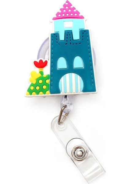 No.2 Tarzı Renk Gökkuşağı ve Ay Geri Çekilebilir Rozetlik Makara Sergisi Enfermera Öğrenci Kız Erkek Isim Kartları Hastane Ofisi Göğüs Kartı (Yurt Dışından) fırsatları