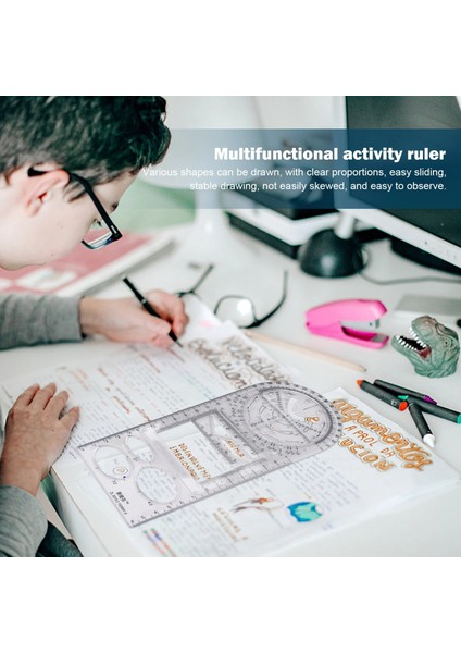 No.12 Tarzı Okul Ofis Mimarisi Kaynağı Için Çok Fonksiyonlu Geometrik Cetvel Geometrik Çizim Şablonu Ölçme Aracı Линейка Школьная (Yurt Dışından) modelleri