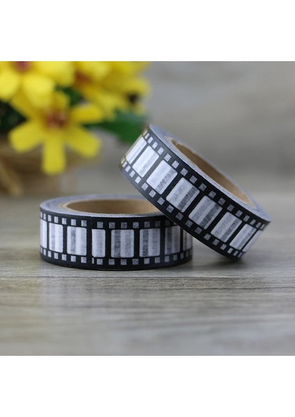 Film Slaytlar Washi Bant Planlayıcısı Yapışkan Bant Dıy Scrapbooking Etiket Etiket Japon Maskeleme Bandı (Yurt Dışından)
