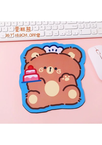Bir Stil Sevimli Ayı Kaymaz Yumuşak Mouse Pad Ofis Tedarikçileri Dekor Aksesuarları (Yurt Dışından)