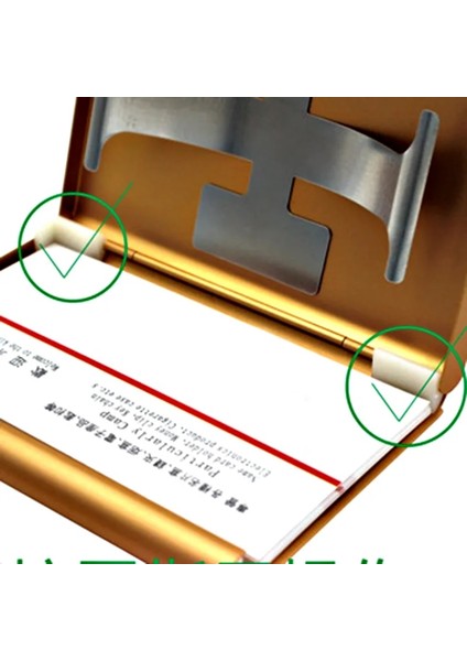 Mavi Stil Alüminyum Metal Kartvizitlik El Itme Kartvizit Durumda Ultra Ince Buzlu Kart Ambalaj Kutusu Ofis Masası Organizatör (Yurt Dışından) indirimleri