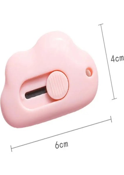 No.5 Tarzı Bulut Şekli Mini Taşınabilir Maket Bıçağı Kağıt Ekspres Paket Açma Zarf Ofis Kesme Kağıdı Sanat Kesici Kırtasiye (Yurt Dışından) modelleri