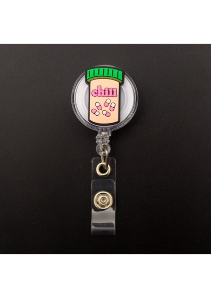 No.2 Tarzı Yeni Hastane Tıbbi Aletler Tarzı Geri Çekilebilir Rozet Tutucu Makara Hemşire Sergisi Enfermera Kart Tutucu Aksesuarı (Yurt Dışından) fırsatları