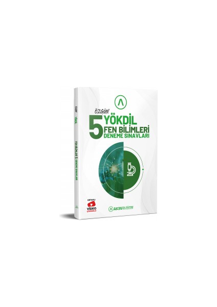 YÖKDİL Fen Bilimleri 5 Deneme Sınavı Video Çözümlü