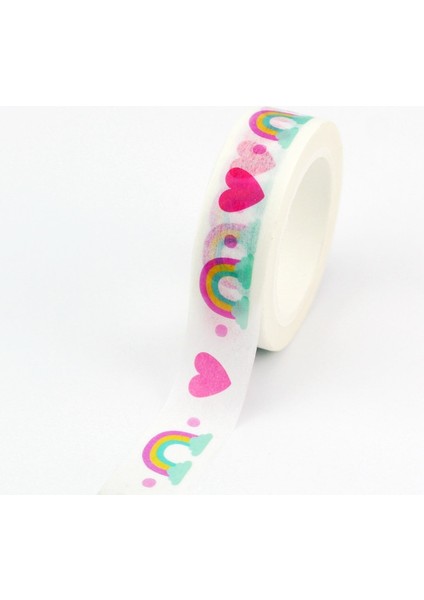 Numara. 579 Tarzı 10M Dekor Sevimli Japon Kağıt Sevgililer Washi Bant Kalpler Seti Bakır Folyo Siyah Dıy Planlayıcısı Maskeleme Bantları Okul Ofis Malzemeleri (Yurt Dışından)