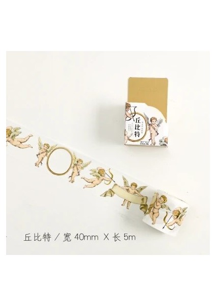 No.10 Tarzı Roma Şövalye Melek Yaldız Dekoratif Washi Bant Dıy Scrapbooking Maskeleme Bandı Okul Ofis Tedarik Escolar Papelaria (Yurt Dışından)