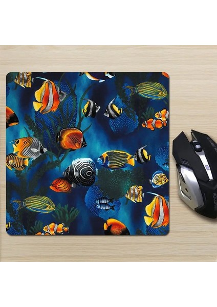 D-180X220X2MM Stili Kelebek Pembe Mouse Pad Estetik Küçük Bilgisayar Dizüstü Bilgisayar Kaymaz Kauçuk Klavye Pedi Masa Mat Ofis Ev Masaüstü Kurutma Kağıtları (Yurt Dışından)