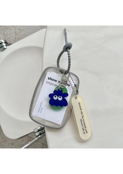 Gri Tarzı Kart Kapağı 3 Iotocard Tutucu Okul Kırtasiye Fotoğraf Kartı Tutucu Öğrenci Şeffaf Chaser Yıldız Ins Bahar Kolye (Yurt Dışından) fiyatları