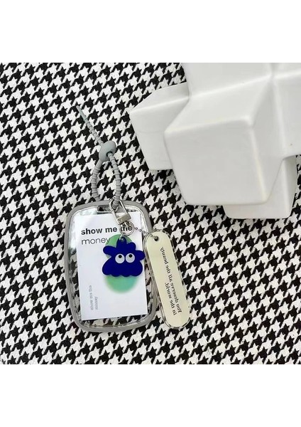 Gri Tarzı Kart Kapağı 3 Iotocard Tutucu Okul Kırtasiye Fotoğraf Kartı Tutucu Öğrenci Şeffaf Chaser Yıldız Ins Bahar Kolye (Yurt Dışından) fırsatları