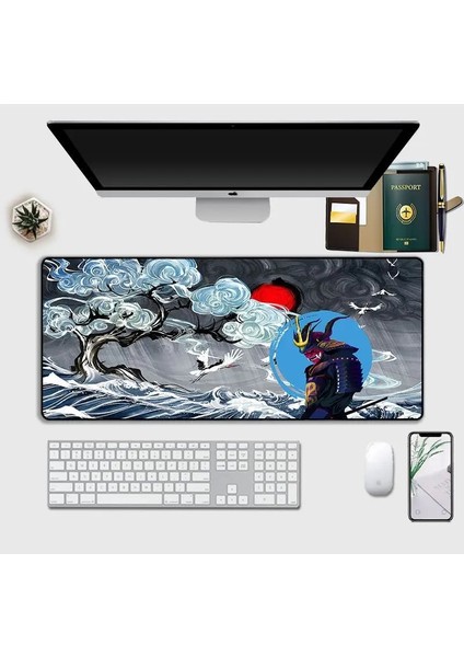 300X800X2MM-9 Tarzı Anime Mouse Pad cm Hd Desen Büyük Bilgisayar Mouse Pad Serin Oyun Karikatür Xxl Mouse Pad Sümen (Yurt Dışından)