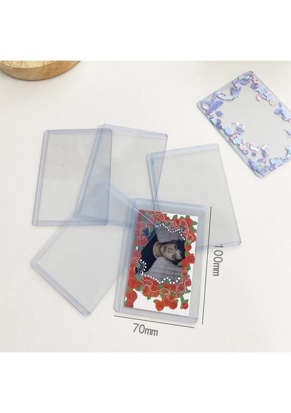 No.1 Stili 1 Adet Yıldız Kart Sahibinin Kpop Fotoğraf Kartları Şeffaf Dış Katman Koruma Kartı Film Koruyucu Idol Fotoğraf Kollu Okul Kırtasiye (Yurt Dışından) modelleri