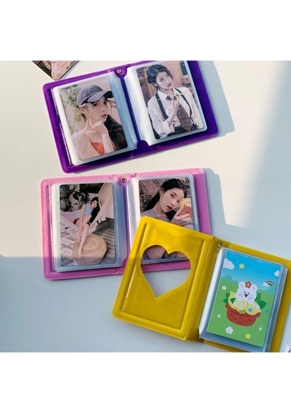 Yeşil Stil Mınkys Yeni Varış Kawaii Kek Ayı Kpop Fotoğraf Kartları Kart Sahibinin Idol Fotoğraf Kollu Depolama Kitap Kırtasiye (Yurt Dışından) modelleri