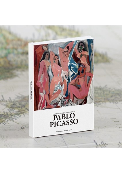 Picasso Stili 30 Yapraklık Sanat Müzesi Serisi Ünlü Sanatçılar Ingiliz Kartpostalları Zarflar Sanat Eseri Kartpostallar Matisse,picasso, Van Gogh'un Eserleri (Yurt Dışından)