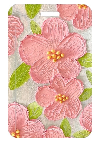 B Tarzı Tatlı Yağlıboya Tarzı Kart Sahipleri Abs Plastik Güzel Çiçekler Kart Sahibinin Icıd Kart Tutucu Taşıma Kartı Tutucu (Yurt Dışından)