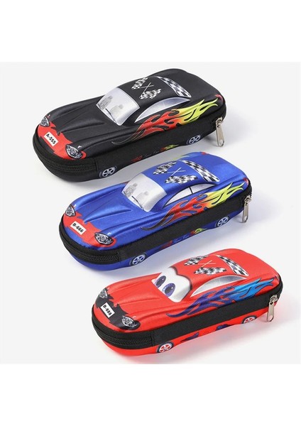 W0082D2 Stili 3D Stereo Araba Kalem Kutusu Karikatür Sevimli Kalem Kutusu Okul Malzemeleri Saklama Kutusu Öğrenci Eva Plastik Kırtasiye Kutusu Kalem Kutusu Hediyeler (Yurt Dışından) fiyatları