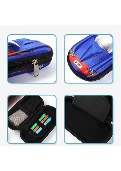 W0082D2 Stili 3D Stereo Araba Kalem Kutusu Karikatür Sevimli Kalem Kutusu Okul Malzemeleri Saklama Kutusu Öğrenci Eva Plastik Kırtasiye Kutusu Kalem Kutusu Hediyeler (Yurt Dışından) indirimleri