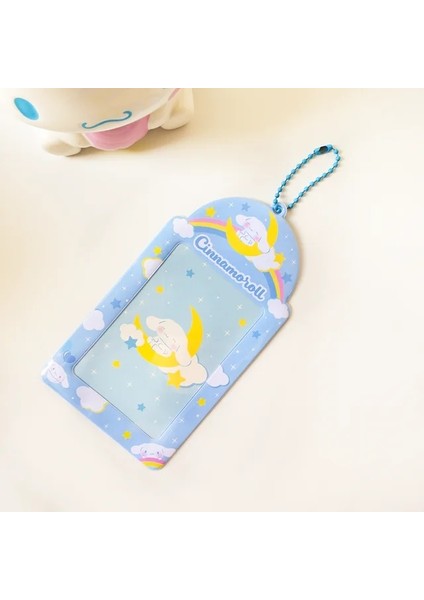 R Tarzı Kawaii Karikatür Karakterler Pvc Fotoğraf Kartı Tutucu Kpop 3 Inç Idol Fotoğraf Koruyucu Ekran Kollu Kolye Kore Kırtasiye Hediye (Yurt Dışından)