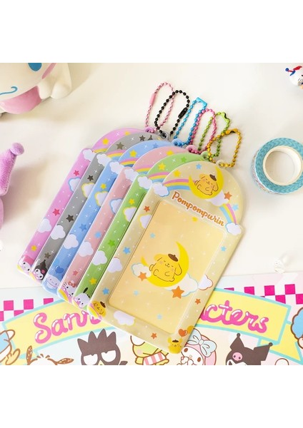 R Tarzı Kawaii Karikatür Karakterler Pvc Fotoğraf Kartı Tutucu Kpop 3 Inç Idol Fotoğraf Koruyucu Ekran Kollu Kolye Kore Kırtasiye Hediye (Yurt Dışından) fiyatları