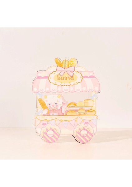 A8 Tarzı Kawaii Sanrio Akrilik Kalemlik Anime Cartooamoroll Mymelody Kuromi Öğrenci Kırtasiye Malzemesi Saklama Kutusu Masaüstü Enkaz Depolama (Yurt Dışından)