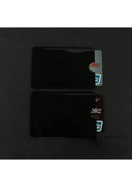 G 10 Adet Tarzı Anti Rfid Cüzdan Engelleme Okuyucu Kilidi Banka Kartı Tutacağı Kimlik Banka Kartı Kılıf Koruma Metal Kredi Kartı Tutacağı Alüminyum (Yurt Dışından)
