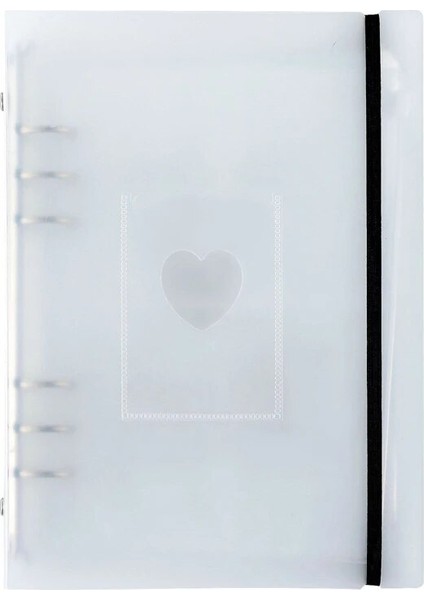 Sadece A5 Ciltli Kapak Stili Şeffaf A5 Bağlayıcı Depolama Kitap Toplamak Kpop Fotoğraf Kartı Organizatör Dergi Günlüğü Gündem Planlayıcısı Mermi Kapak Okul Kırtasiye (Yurt Dışından)