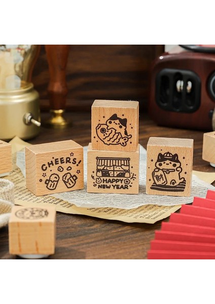 No.3 Tarzı Orman Hayvan Serisi Ahşap Pul Kaplan Sincap Ahşap Lastik Pullar Scrapbooking Için El Yapımı Kart Diy Damga Fotoğraf Albümü Zanaat (Yurt Dışından) fırsatları