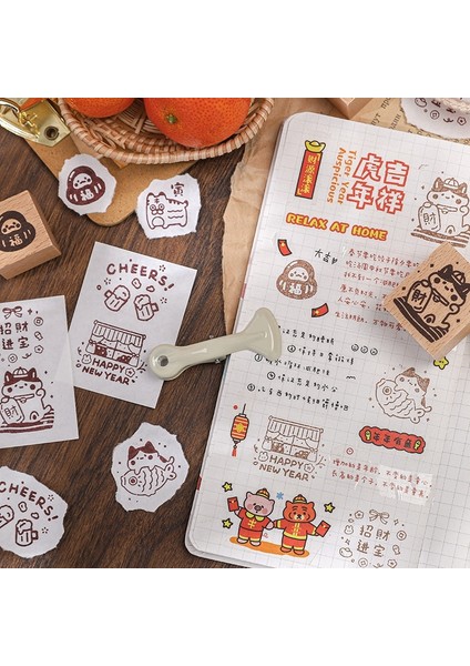 No.3 Tarzı Orman Hayvan Serisi Ahşap Pul Kaplan Sincap Ahşap Lastik Pullar Scrapbooking Için El Yapımı Kart Diy Damga Fotoğraf Albümü Zanaat (Yurt Dışından) indirimleri