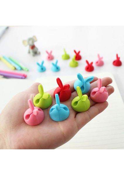 Yeşil Stil 4 Adet Çanta Sarıcı Sarma Kablosu Kablo Saklama Masası Seti Tavşan Şekilli Tel Tutucu Organizatör Uzay Tasarruf Masası Aksesuarları Ofis Kaynağı (Yurt Dışından) modelleri